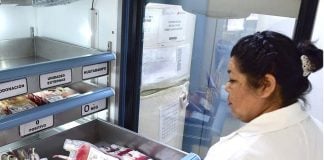 Medical personnel in Mexico's public health system