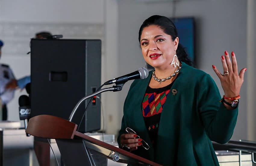Mexico's Culture Minister Alejandra Frausto