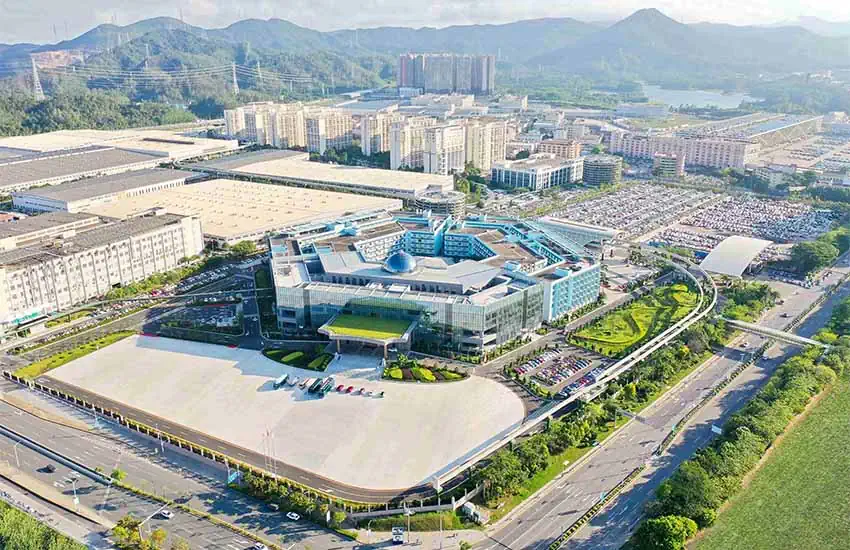 BYD's global headquarters in Shenzhen, China