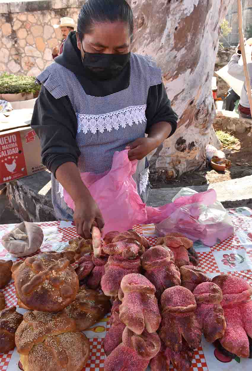 Day of the Dead swap meet in Huaquechula, Mexico