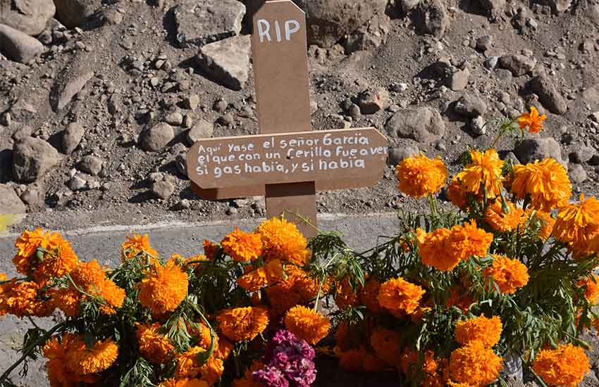 Day of the Dead swap meet in Huaquechula, Mexico