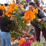 Day of the Dead swap meet in Huaquechula, Mexico