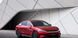 BYD Han electric vehicle