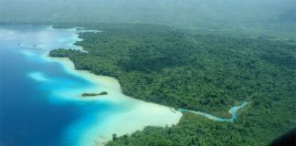 Laguna Miramar in the Azul Montes Biopshere Reserve