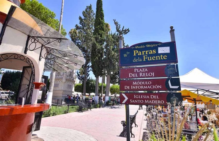 downtown Parras, Coahuila