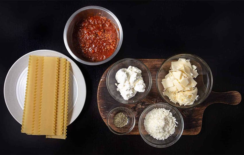 lasagna ingredients