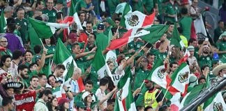 Mexican fans at World Cup 2022