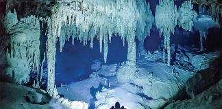 Sac Actun underwater cave system in Quintana Roo