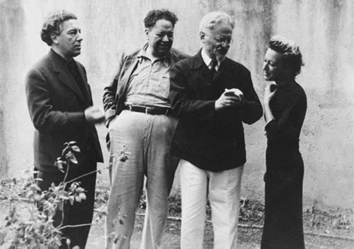 Andre Breton, Diego Rivera Leon Trotsky, Jacqueline Lamba