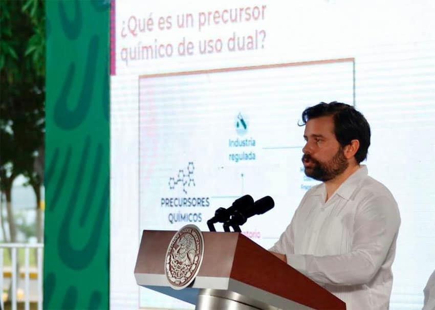 Cofepris head Alejandro Svarch announced the new system at a press conference on Wednesday.