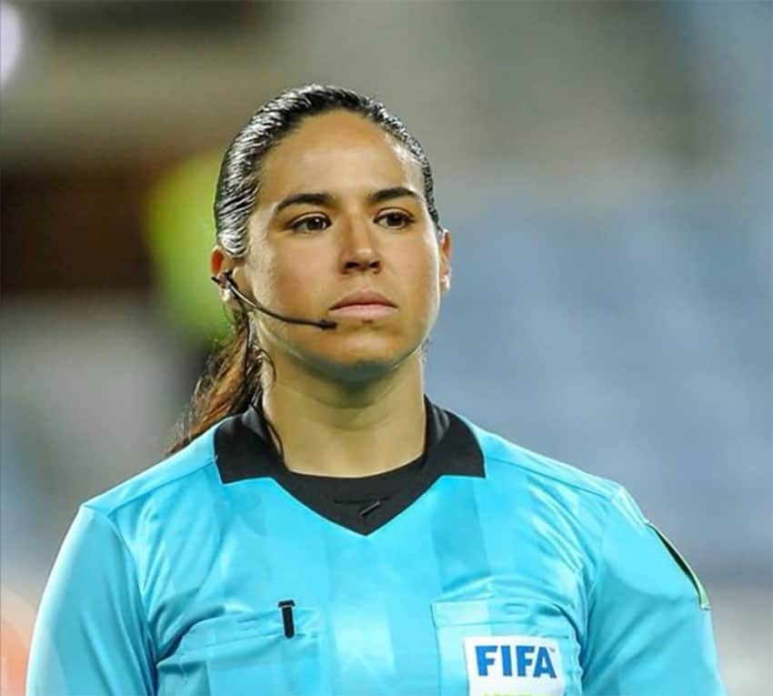Mexican referee Karen Díaz