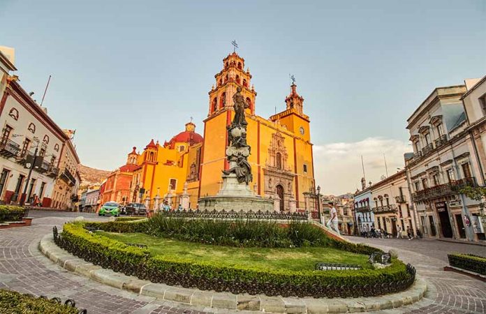 downtown Guanajuato city