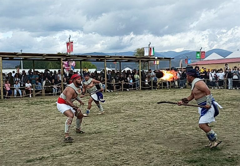 Ancient Purépecha sport represents Mexico at World Nomad Games in Turkey