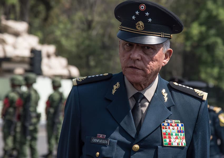 Former Defense Minister of Mexico Salvador Cienfuegos