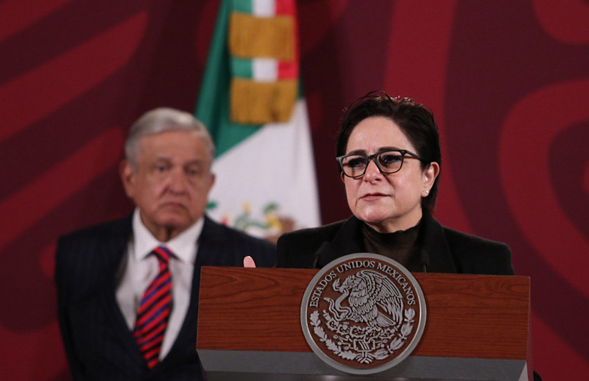 Mexico's national head of Civil Protection Laura Velázquez