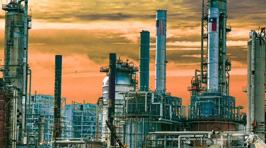 Deer Park Refinery owned by Pemex in Texas