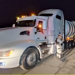 National Guardsman in Mexico confiscating a truck for likely fuel theft.