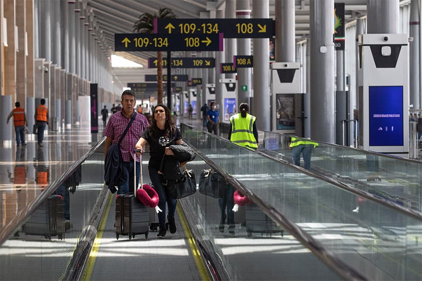 Se puede vapear en el aeropuerto