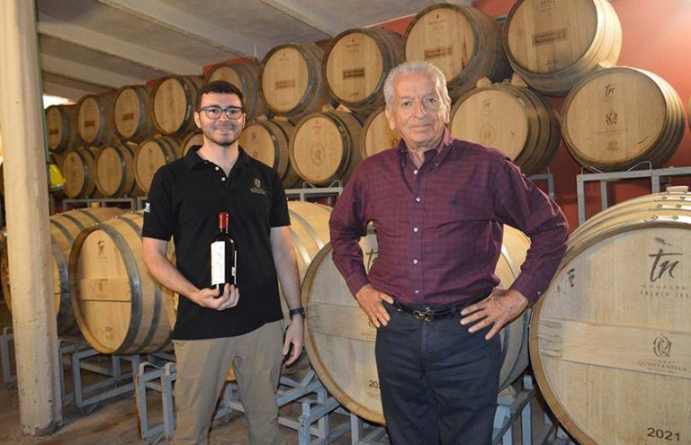 Cava Quintanilla winery in San Luis Potosi in Mexico