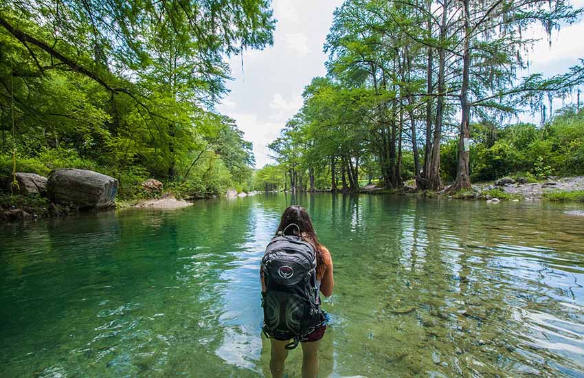 Rio Ramos in Nuevo Leon, Mexico