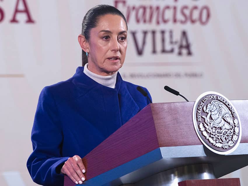 Mexico City Mayor Claudia Sheinbaum