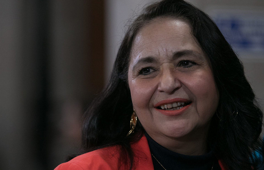 Norma Lucia Piña Hernandez, the newly elected Chief Justice of the Supreme Court of Mexico