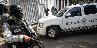 National Guardsman in Mexico City