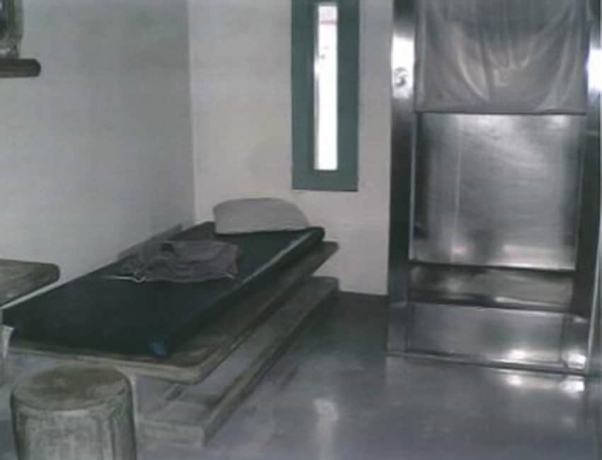 Cell inside Florence ADX supermax prison in Colorado