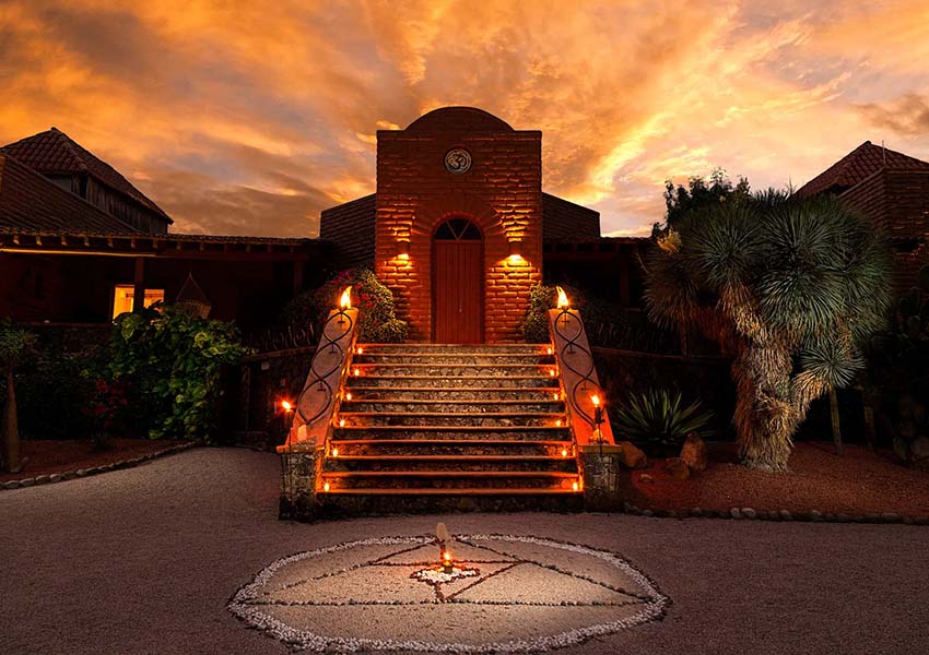 Hostal de la Luz in Amatlan, Morelos, Mexico