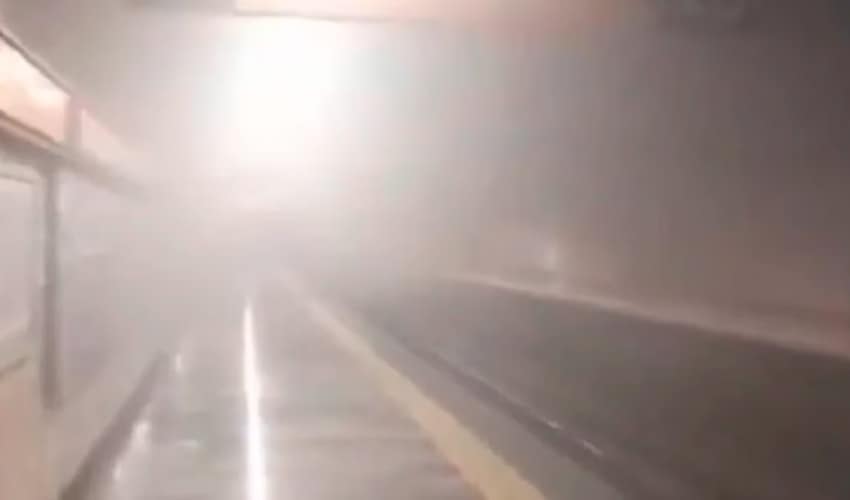 CDMX metro station evacuated after being filled with smoke