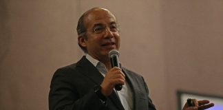 Former president Felipe Calderón