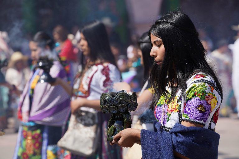 The Purépecha new year is celebrated in Michoacán