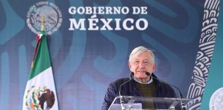 AMLO at Sonora press conference on lithium