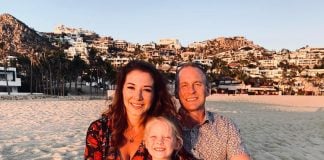 Christina Whiteley and family