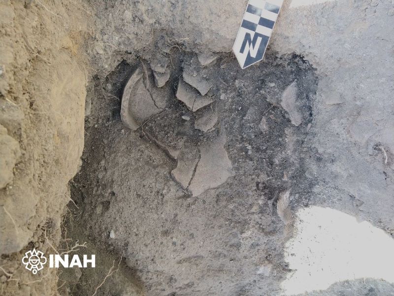 A Pre-Hispanic brazier discovered in Cholula