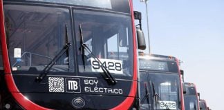 Mexico City Metrobus electric fleet