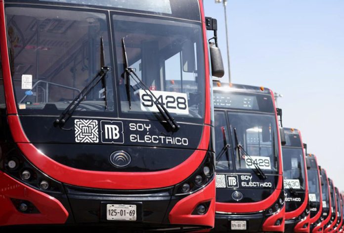 Mexico City Metrobus electric fleet