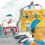 Illustration showing get a gas tank refill in Mexico