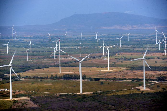Wind farm in Oaxaca