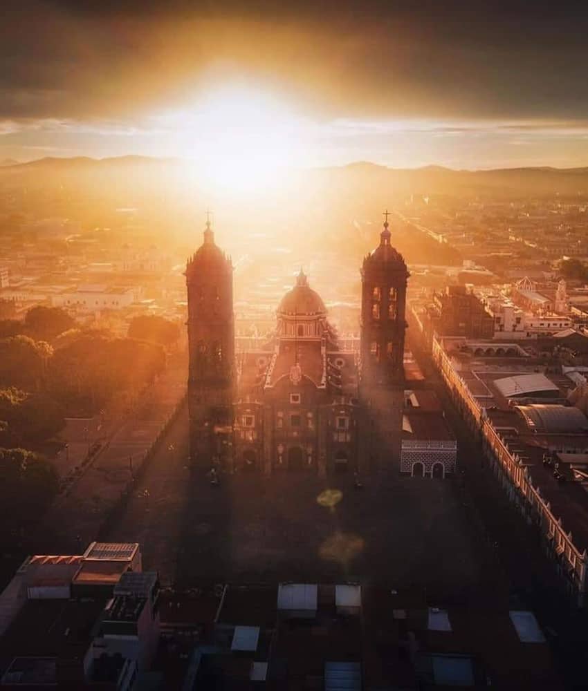 Puebla cityscape