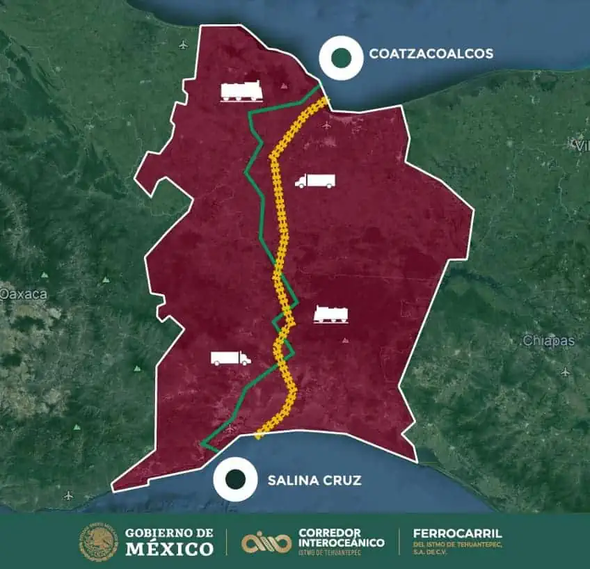 Istmo Tehuantepec diagram