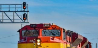 Kansas City Southern Rail train