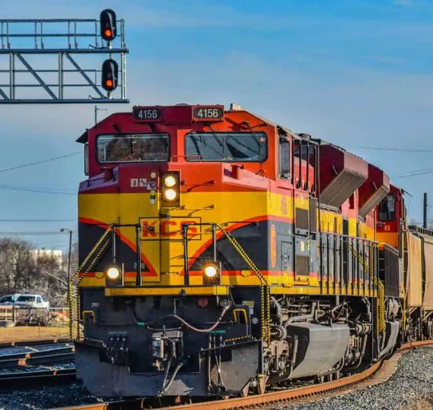 Kansas City Southern Rail train