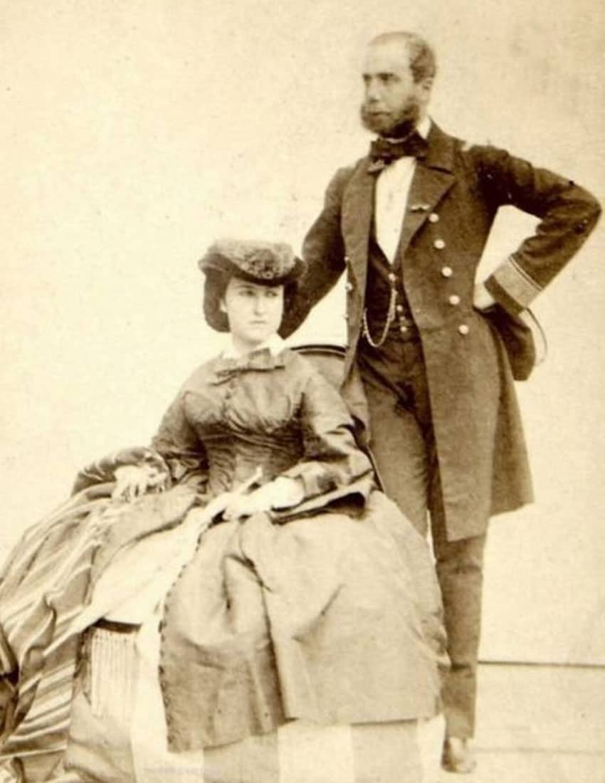 Mexico's Emperor Maximilan I and Empress Carlota