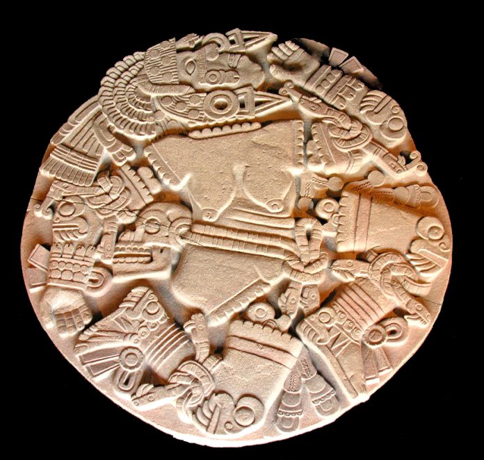 Mexica moon goddess stone
