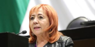 Mexico's National Commission on Human Rights' President, Rosa Piedra Ibarra.
