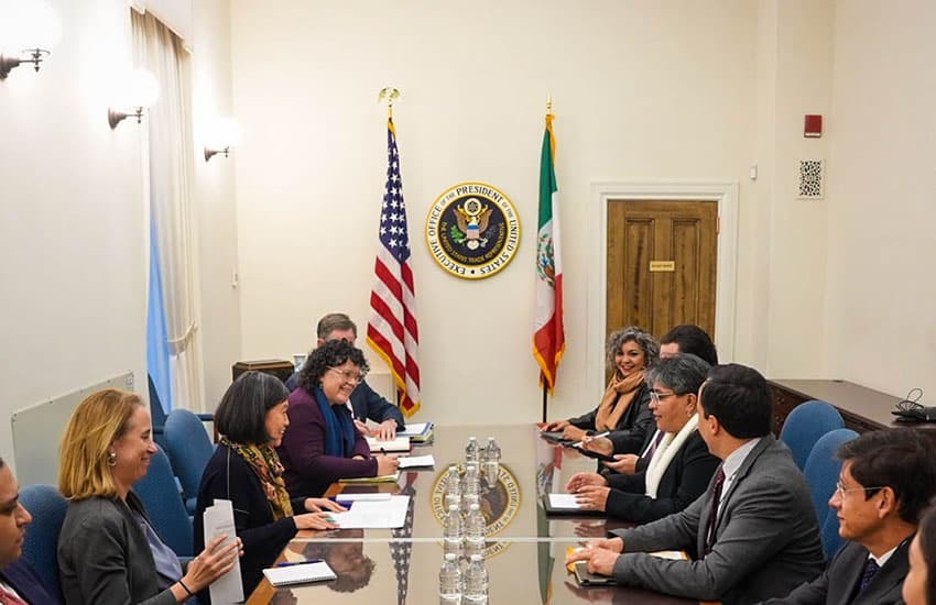 Mexico-U.S. trade delegation meeting in Washington DC in December 2022