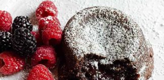 molten chocolate cake