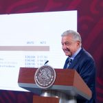 AMLO at the morning press conference