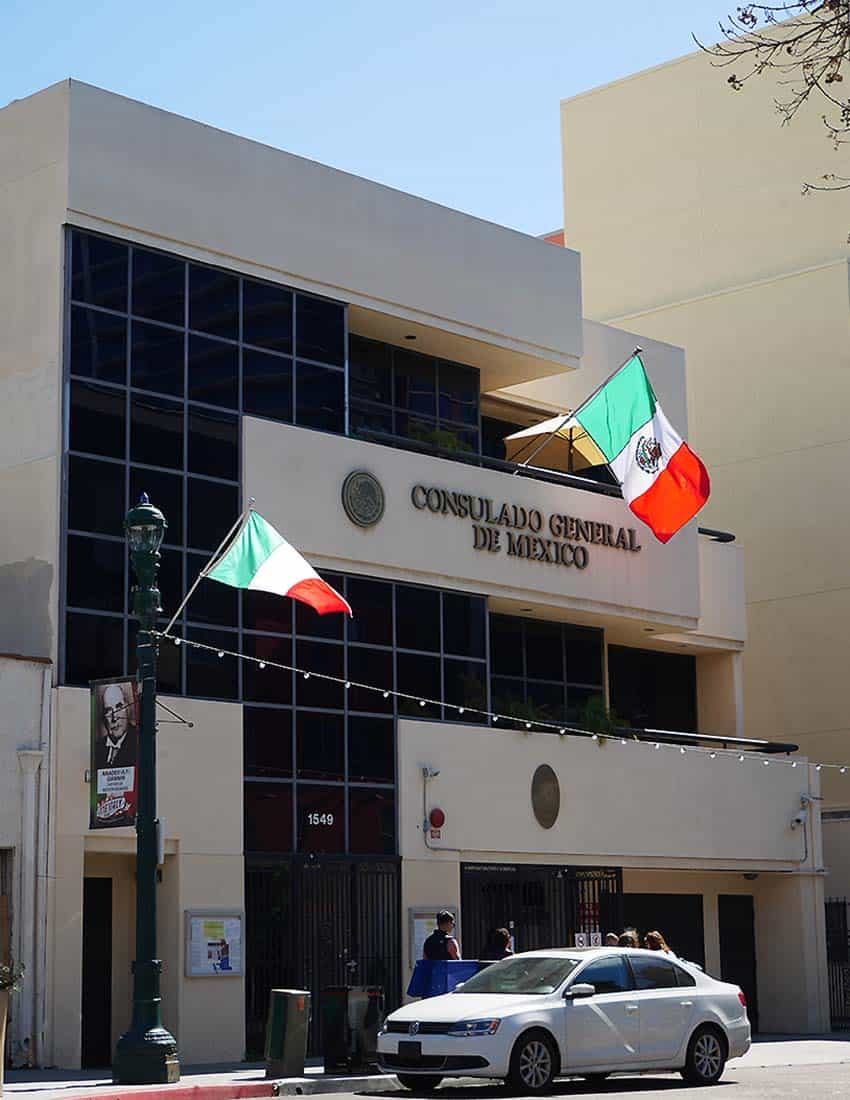 Mexican consulate in San Diego, California